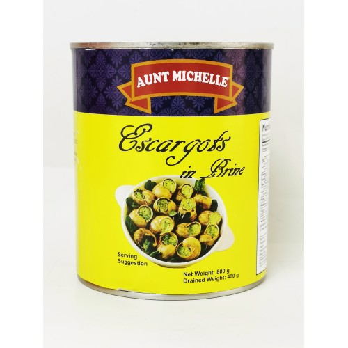 5-ESCARGOT IN BRINE AUNT MICHELLE CM (罐头田螺)