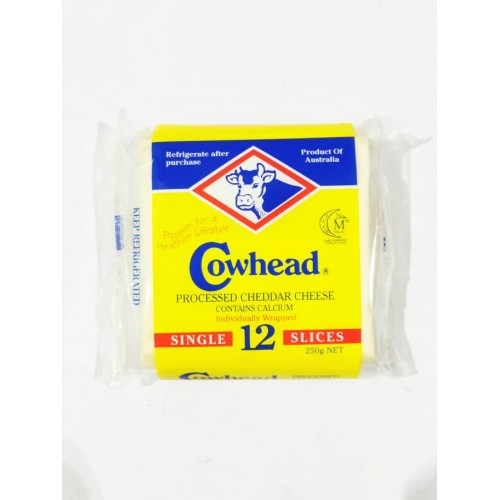 22-CHEDDAR CHEESE SLICED COW HEAD （芝士片）