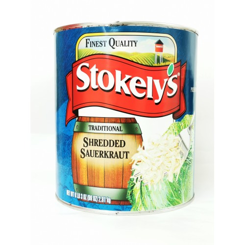 7-SAUERKRAUT SHREDDED STOKELY'S CV (罐头高丽菜丝)