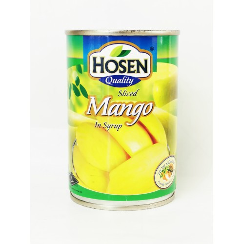 4-MANGO SLICED IN SYRUP FRUIT HOSEN （糖水芒果片)
