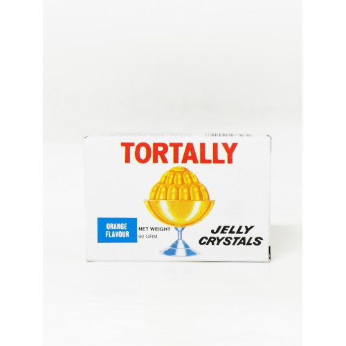 22-JELLY CRYSTALS ORANGE FLAVOR TORTALLY / AGAR AGAR JINGGA SEGERA (橘子味遮喱粉)
