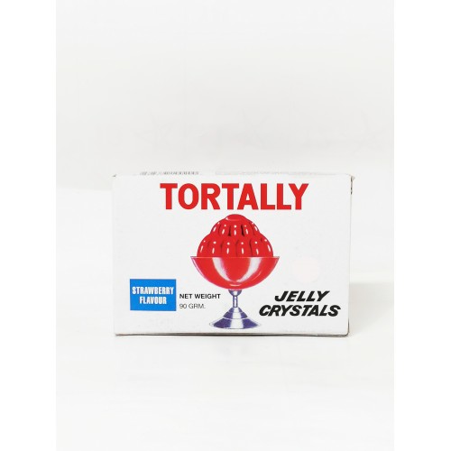 22-JELLY CRYSTALS STRAWBERRY FLAVOR TORTALLY / AGAR AGAR STRAWBERI SEGERA (草莓味遮喱粉)