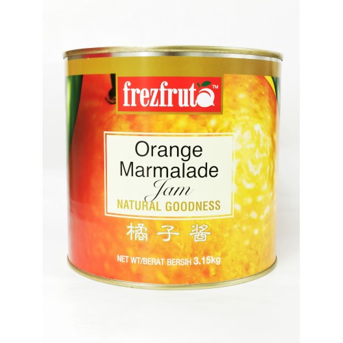 18-ORANGE MARMALADE JAM FREZFRUT (3.15KG) / JEM JINGGA (橘子酱)