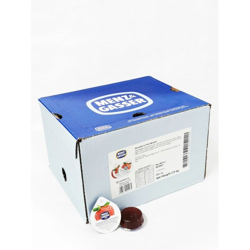 18-STRAWBERRY PORTION JAM MENZ & GASSER (分配装草莓酱)