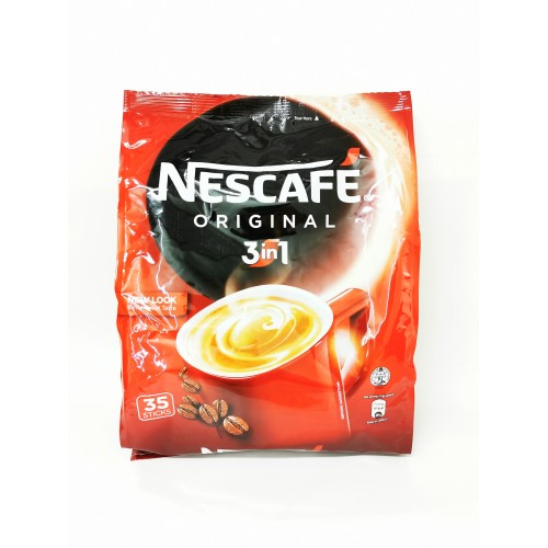 24-COFFEE POWDER ORIGINAL 3-IN-1 NESCAFE / SERBUK KOPI SEGERA 3-IN-1 NESCAFE (雀巢3和1即溶咖啡)
