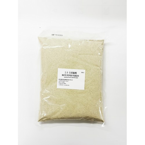 27-PEPPER POWDER WHITE (500GM) / SERBUK LADA PUTIH (白胡椒粉)