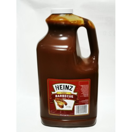 44-BARBECUE SAUCE HICKORY SMOKE HEINZ (1 GALLON SIZE) / SOS BARBEKU (亨氏大桶烧烤酱）