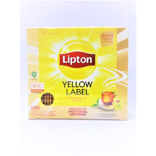 47-LIPTON YELLOW LABEL TEABAG ROOM SERVICE （立顿茶包信封式包装）